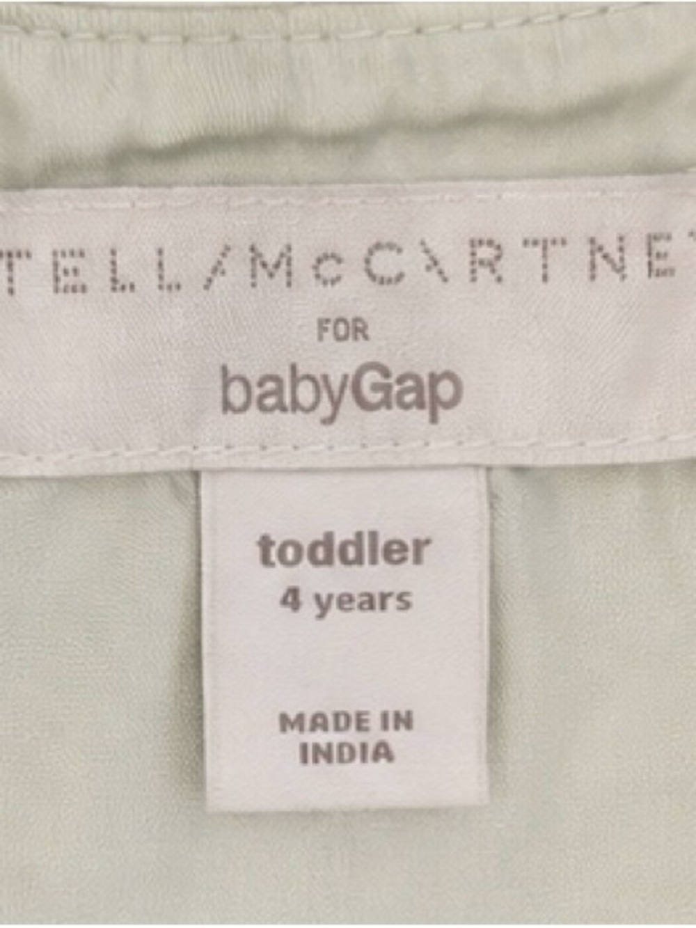 Stella McCartney for babyGap Silk Floral Appliqué Dress – Toddler Girls 4Y - Picture 7 of 12